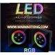 Black 86 Glass Wall LED Controller Touch Panel RGB Controller Dimmer DC12V DC 24V For LED Strip Light Blub Home Decoration